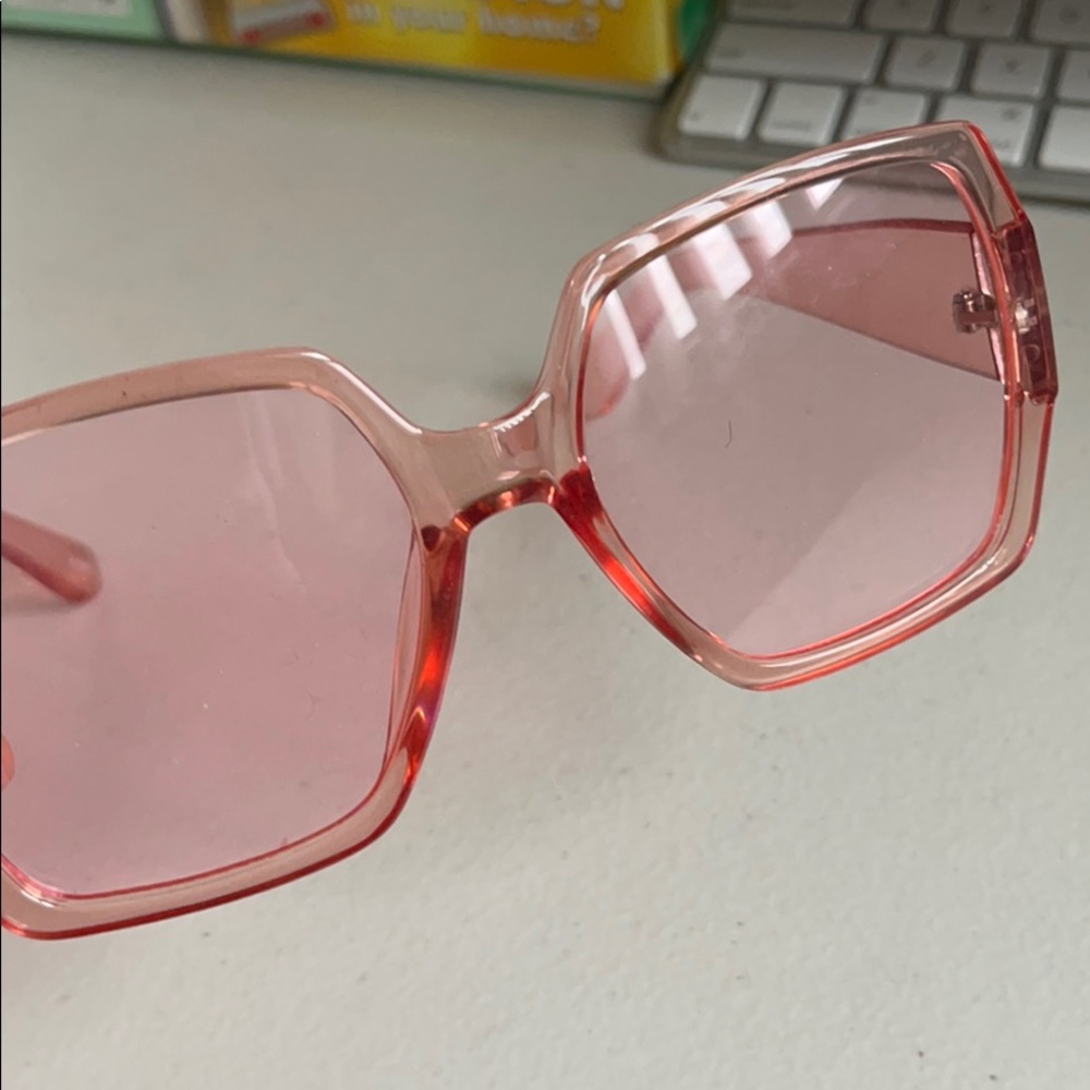 Pink sunglasses